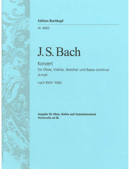 J.S. - Concert in d klein Bwv 1060 Viool Hobo Piano