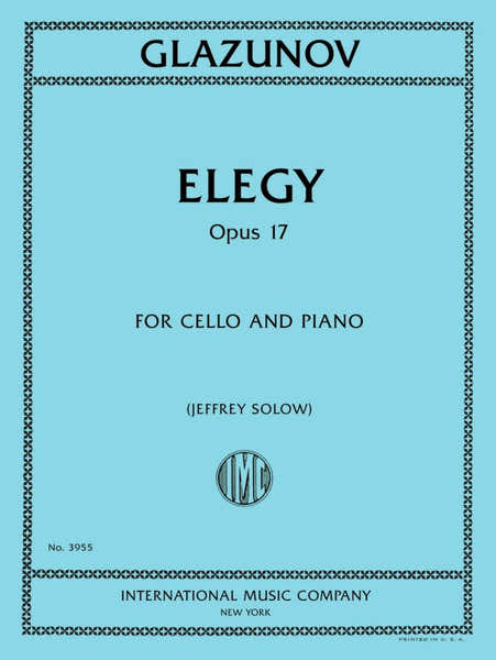 Elegy Opus 17