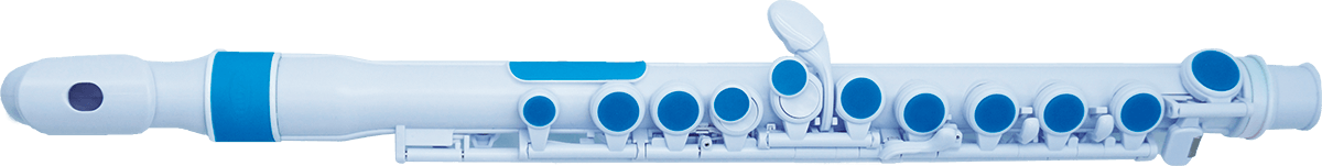 Jflute Blanche et Bleue