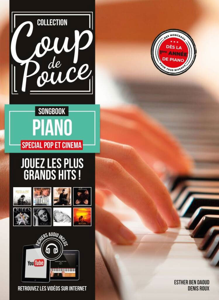Songbook Piano - Pop Et Cinéma