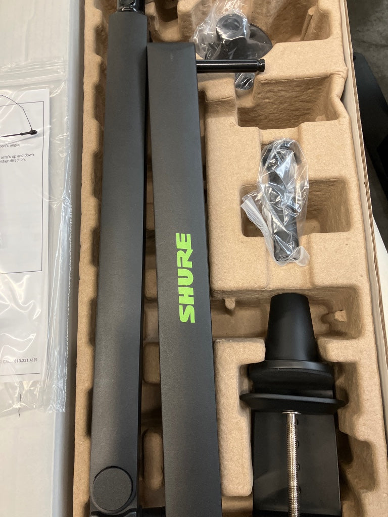 Shure by Gator SH-BROADCAST2 Low-Profile Stand - B Stock
