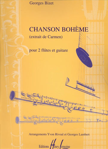 Bizet - Chanson Bohème - 2 Flûtes et Guitare