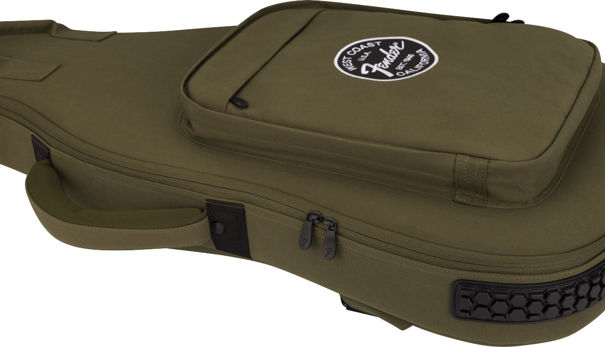 Troubadour Gigbag voor elektrische bas Olijf