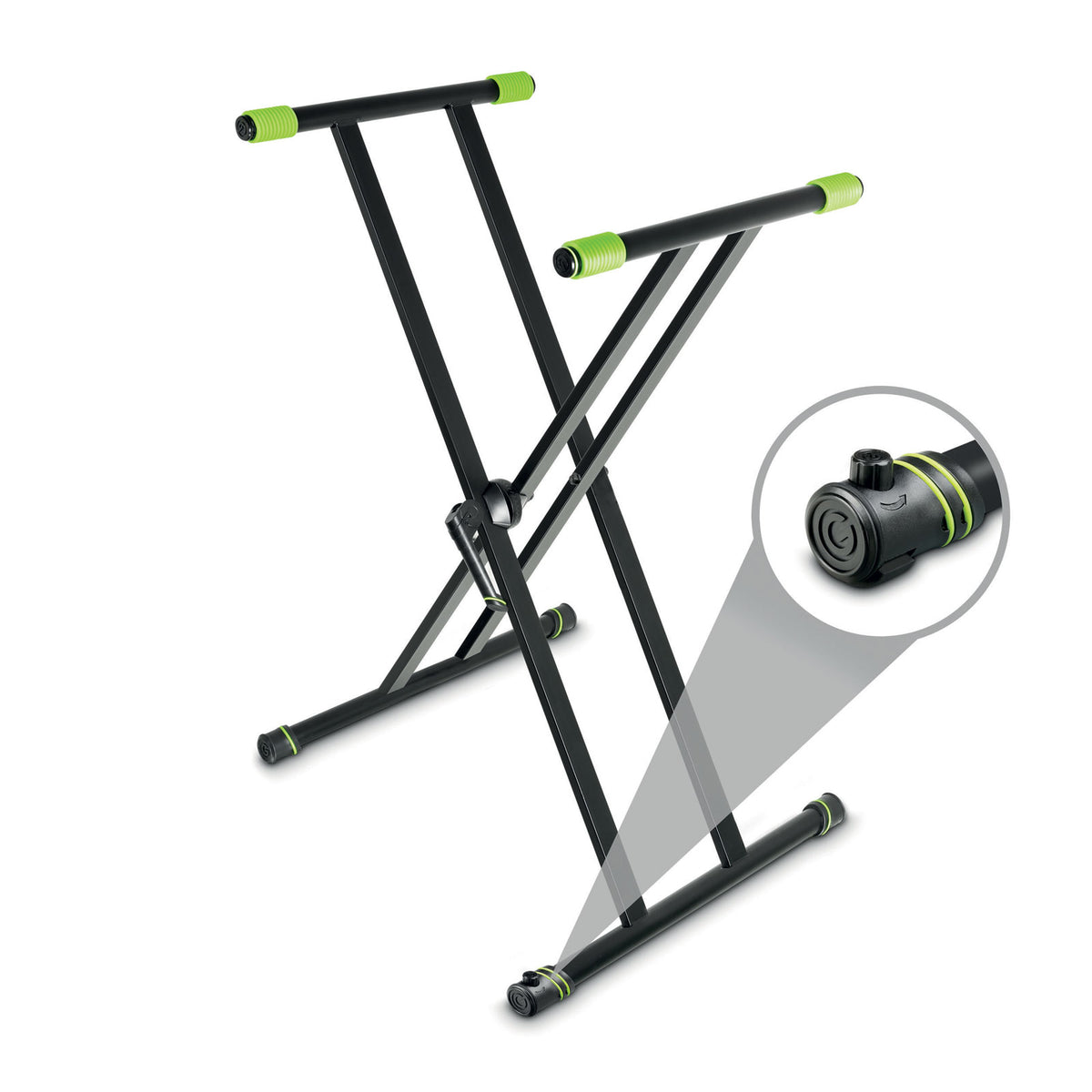 Toetsenbordstandaard KSX 2 RD Zwart