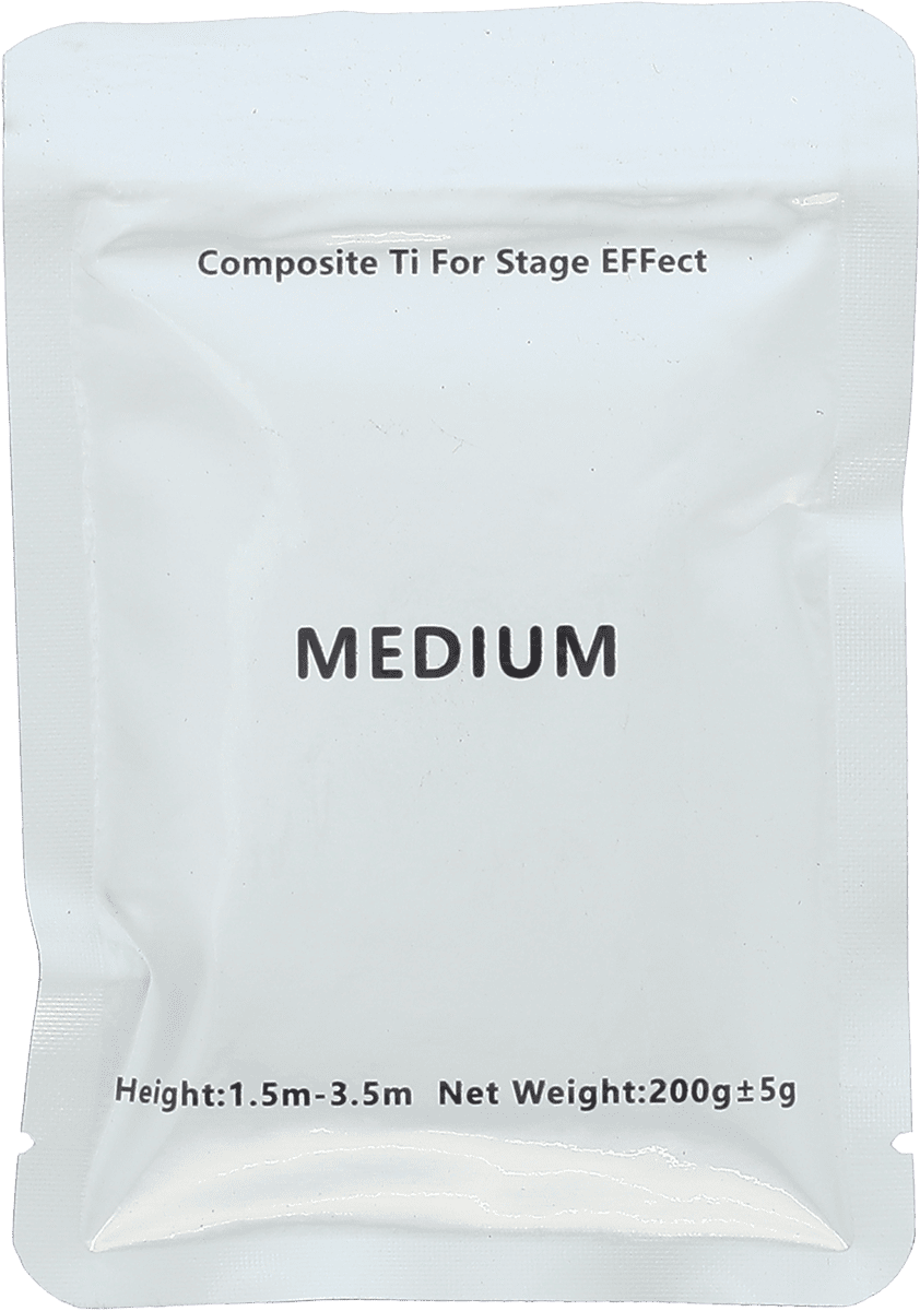 Algam Lighting Poudre pour machine à étincelles froides - Médium - 200g