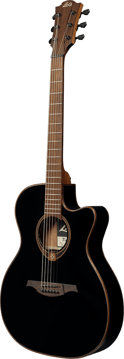 Tramontane T118ASCE Auditorium Slim Cutaway Elektro Zwart