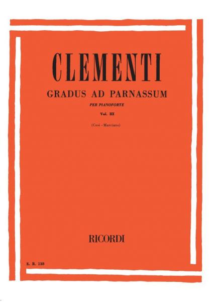 CLEMENTI M. - GRADUS AD PARNASSUM VOL III - PIANO