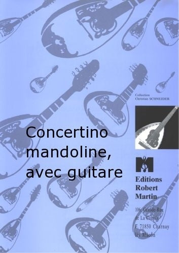 Robert Min Jean & Dagosto - Concertino Mandoline Avec Guitare