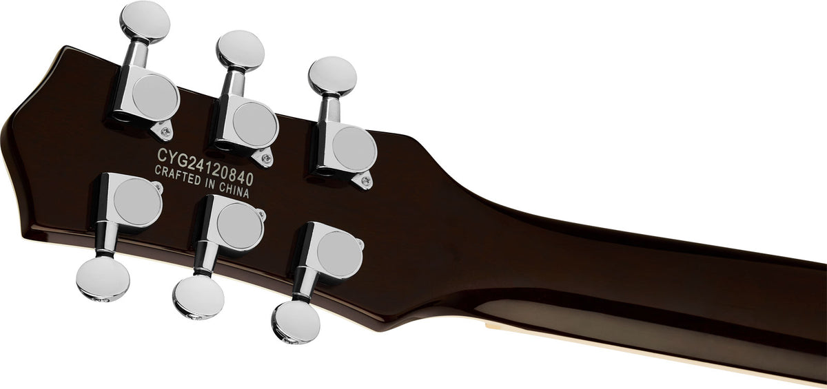 G5230T Electromatic Jet FT Single-Cut met Bigsby LRL Oranje gebeitst