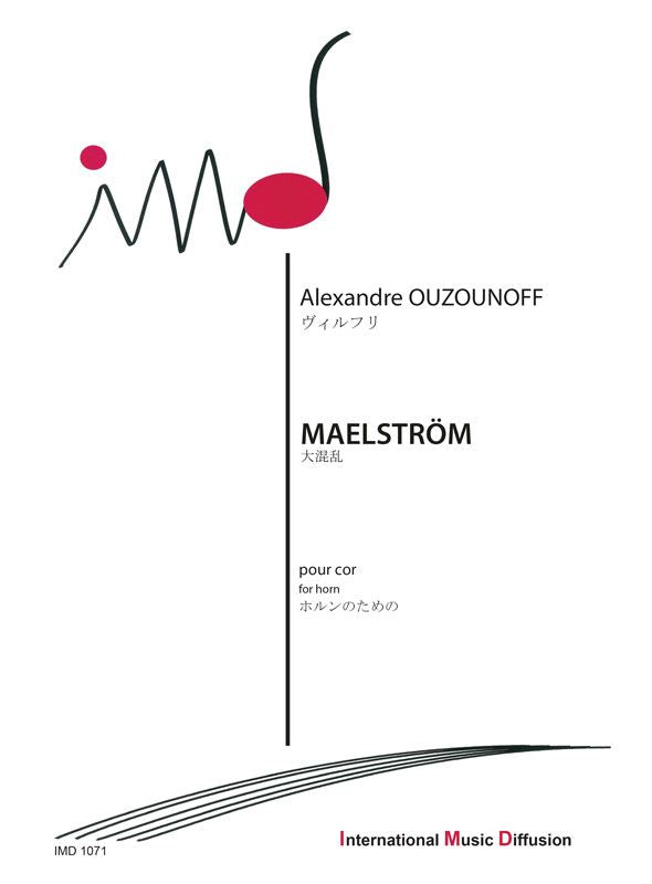 Imd Arpeges Ouzounoff Alexandre - Maelstrom - Cor