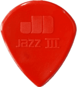 Dunlop Nylon Jazz III 1.38 Red Pointue