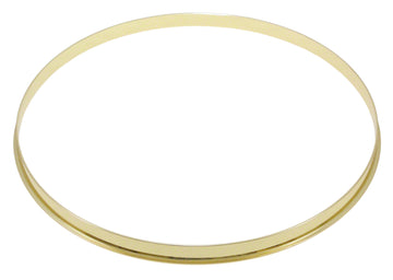 Stalen Hoepel 13" Goud 2.3mm Simple Flange