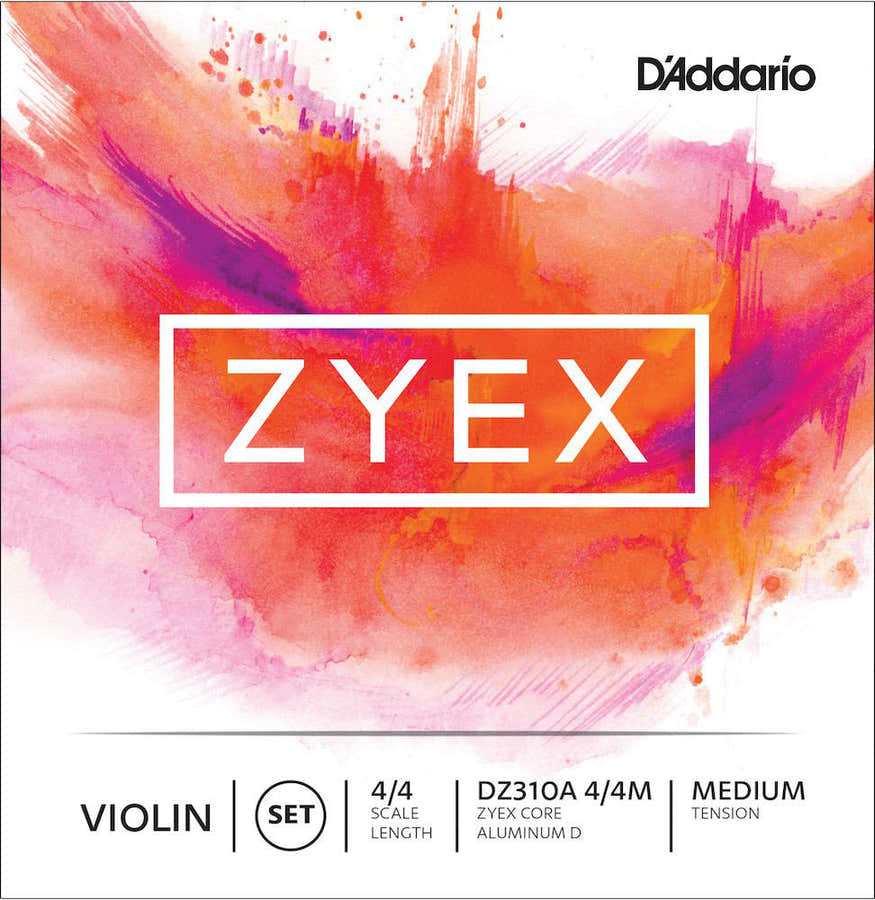 4/4 Zyex Set Medium/D Aluminium omwikkeld
