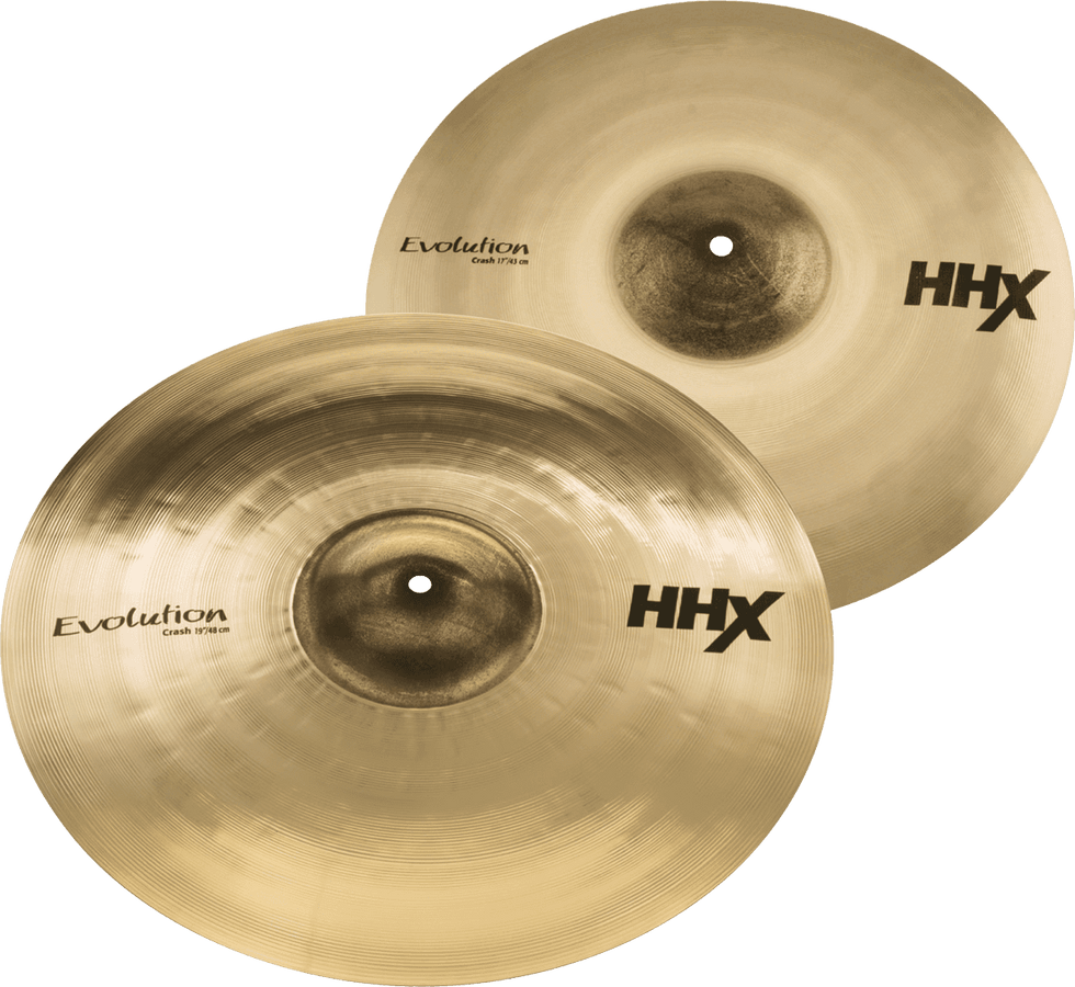154XEB Pack HHX Harmonique Evolution Crash 17" 19" +9 JOURS ESSAI DRUMEO