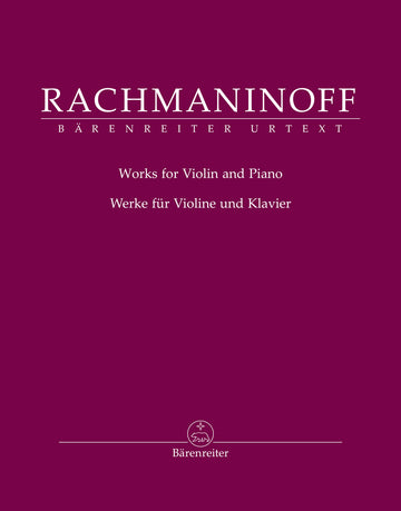 Rachmaninoff Sergei - Works for Violin & Piano