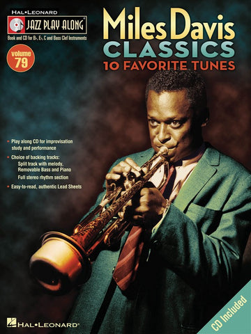 Miles Davis Classics - Jazz PLAY-along Volume 79 - All Instruments