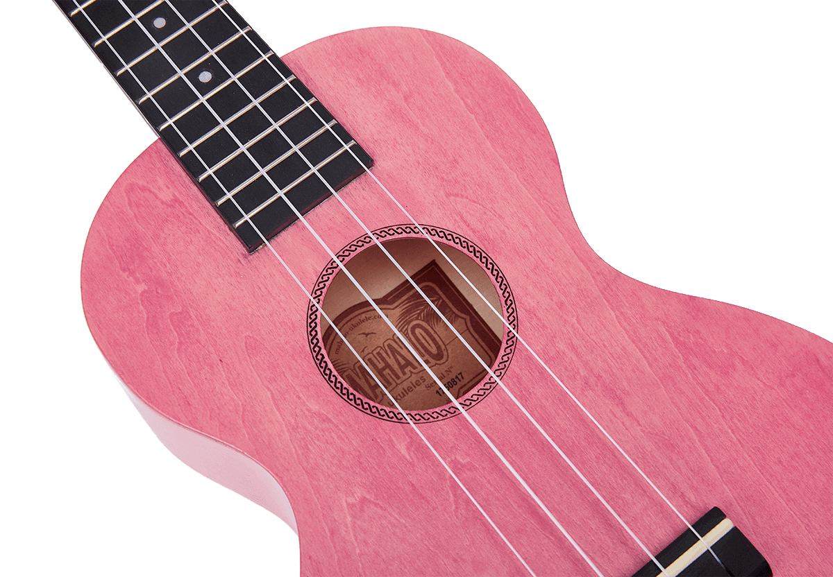 Ukulélé Island Concert Coral Pink + Housse