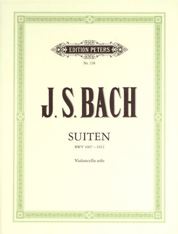 Bach Johann Sebastian - 6 Solo Suites BWV 1007-1012 - Cello