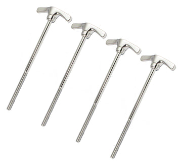 TRT3-115 - 115MM T-STYLE BASS DRUM TENSION ROD  - 7/32" THREAD (X4)