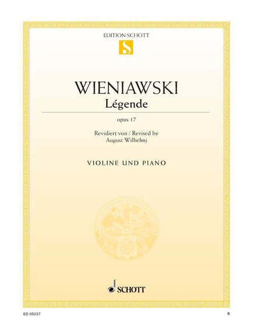 Wieniawski - Légende Op. 17 - Viool en Piano