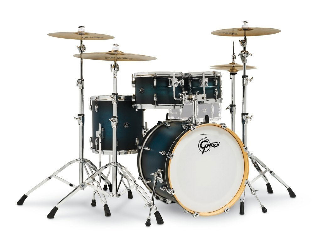 Renown Maple Fusion 20 Satin Antique Blue Burst