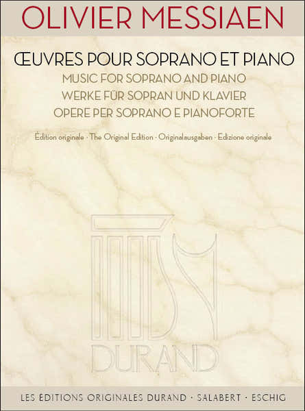?uvres pour soprano et piano