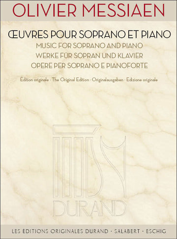 ?uvres pour soprano et piano