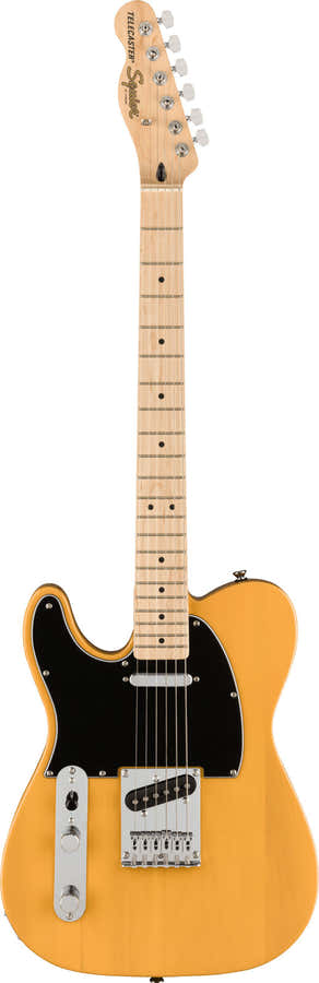 Telecaster Lh Affinity Mn Butterscotch Blonde