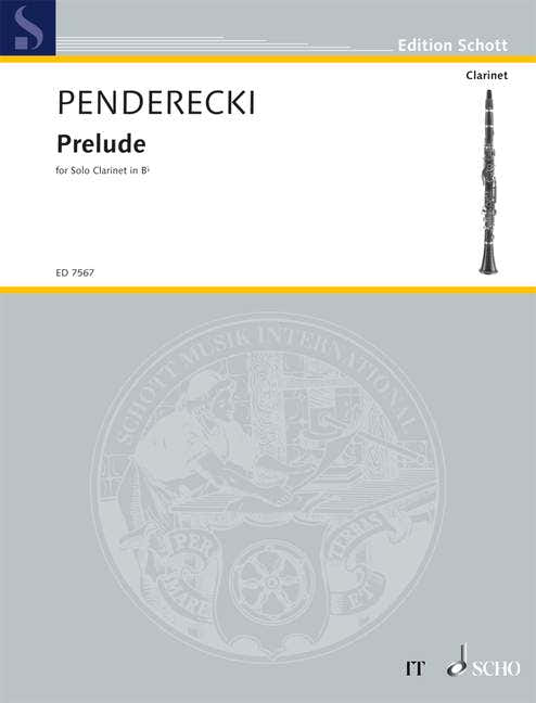 Penderecki K. - Prelude - Besklarinet