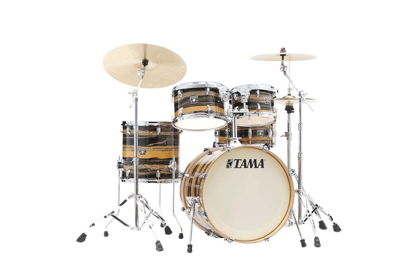 Superstar Classic Fusion 20 Natural Ebony Tiger Wrap + Hadware
