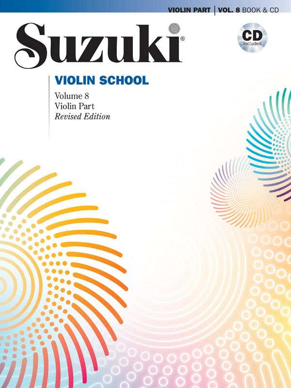 Suzuki - Violin School Vol.8 + CD - Revised Edition
