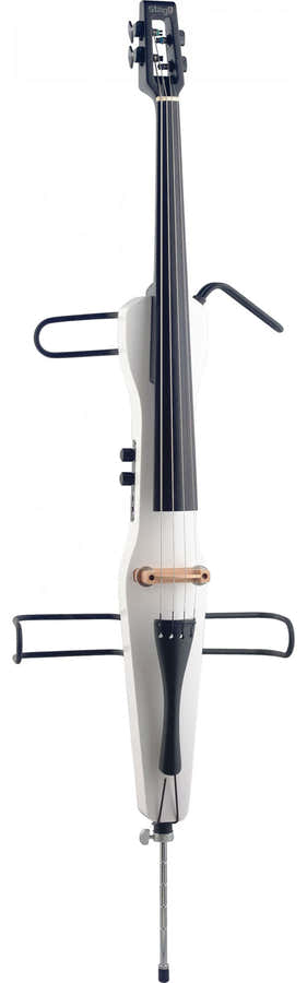 Ecl 4/4 WH Cello+carring Bag/bow WH