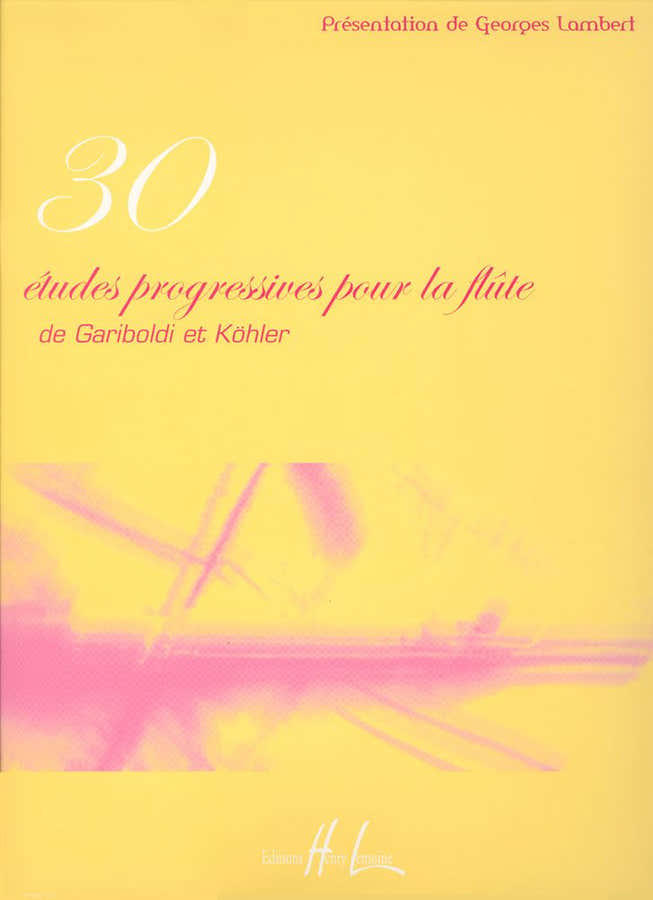 Gariboldi G. / Kohler H. - Progressieve etudes (30) - Fluit