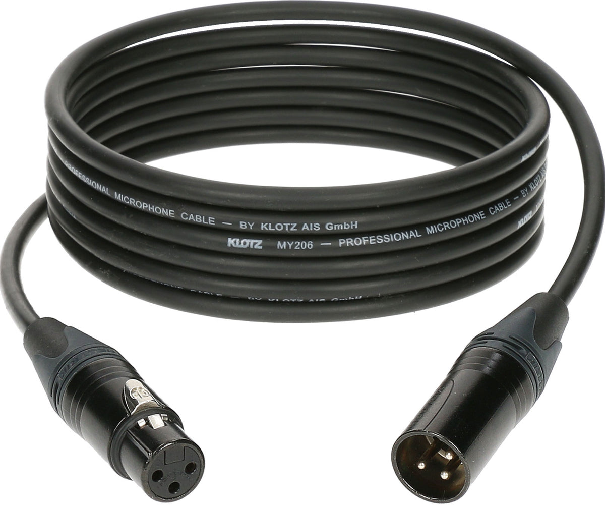 Cable Micro XLR 15 M Male Femelle Neutrik