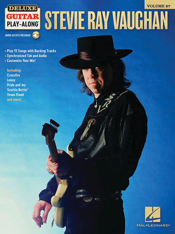 Stevie Ray Vaughan -del. Guitare PLAY-along Vol. 27 (book + Online Audio)