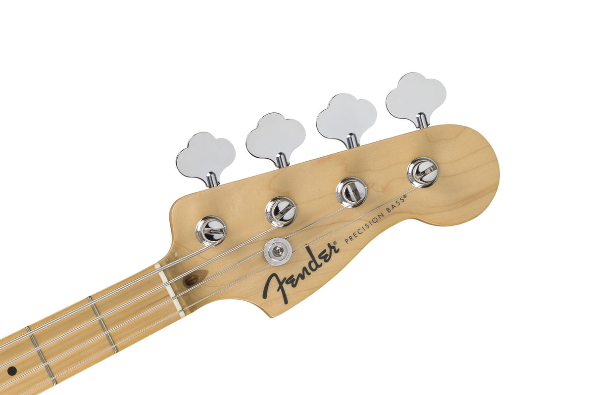 Standaard Precision Bass MN zwarte slagplaat Olympic White