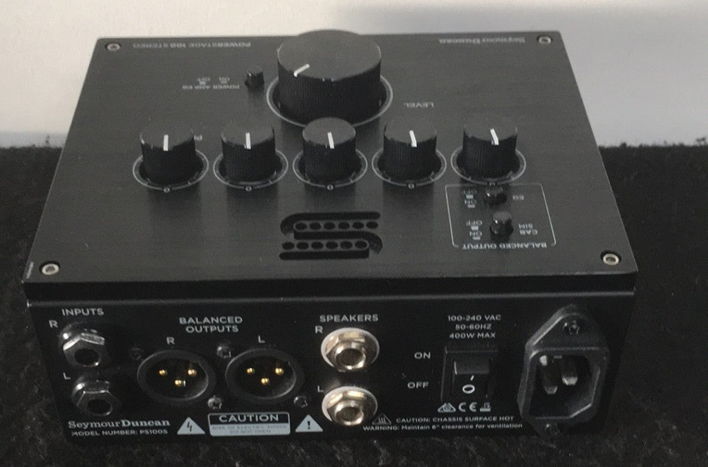PowerStage 100 Stéréo Black - Stock B
