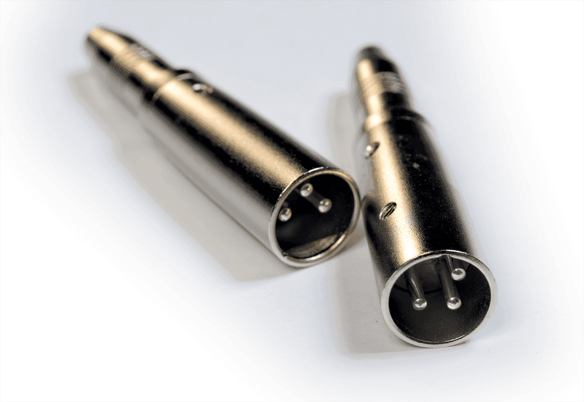 Adaptateur Jack 6,35 Mm Stereo Fem. Xlr Male - Lot De 2