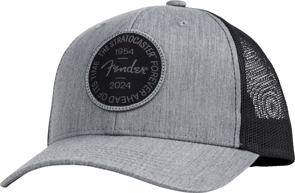 Fender Stratocaster 70Th Anni Badge Hat Gray Heather One Size