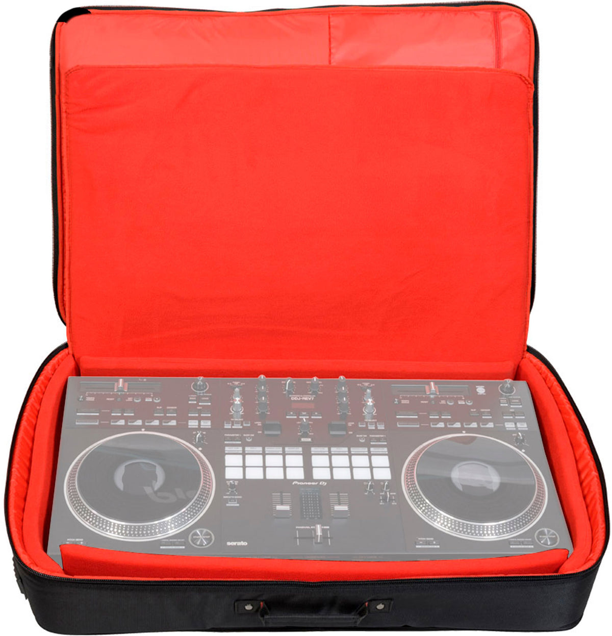 K-Max Plus MK2 grote tas voor DJ-controller met 4 kanalen