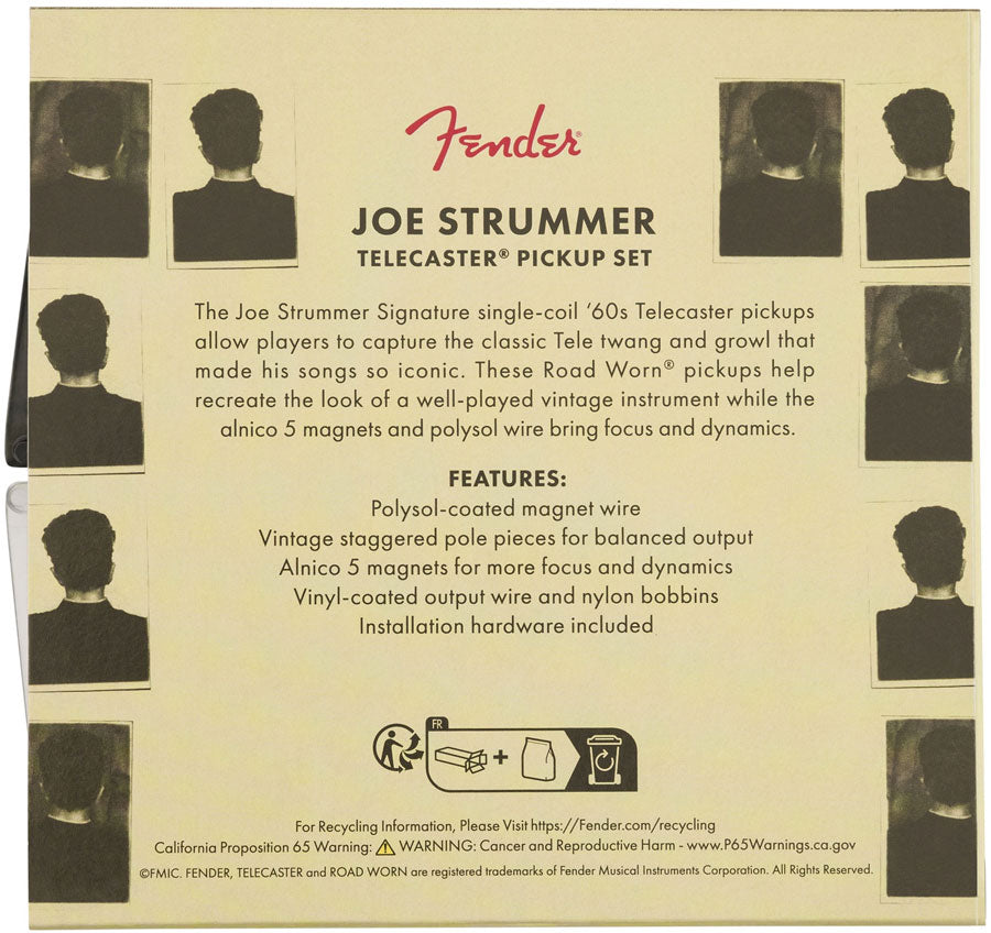 Joe Strummer Signature Telecaster pickupset