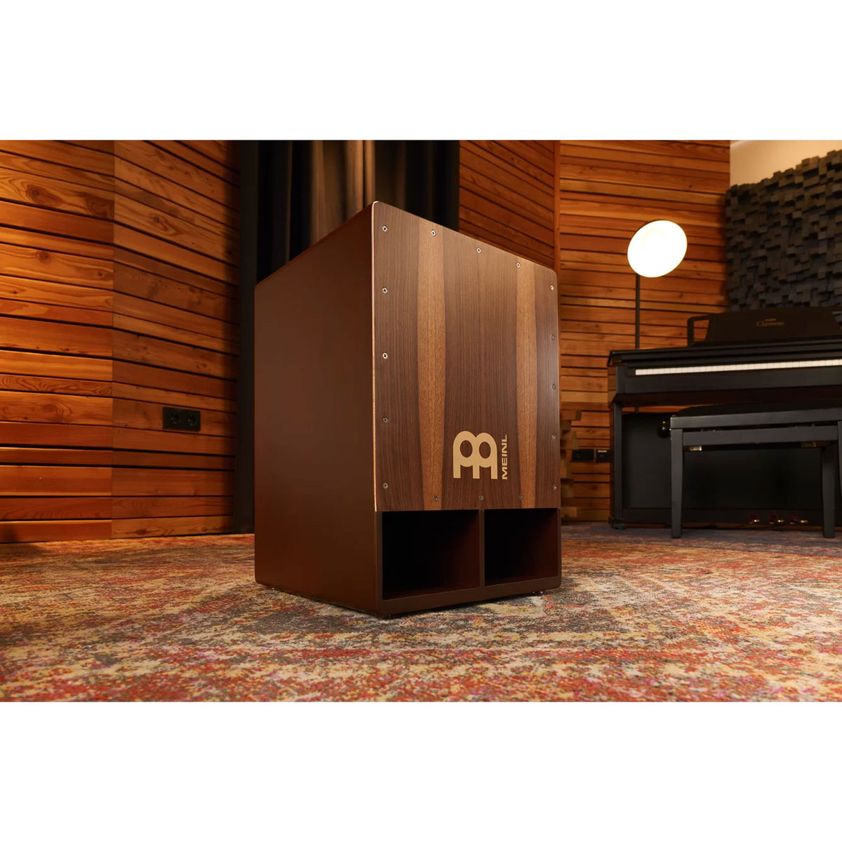 Jumbo Bass Cajon Facade Noyer 13.1/2 X 19.3/4 X 13.3/4