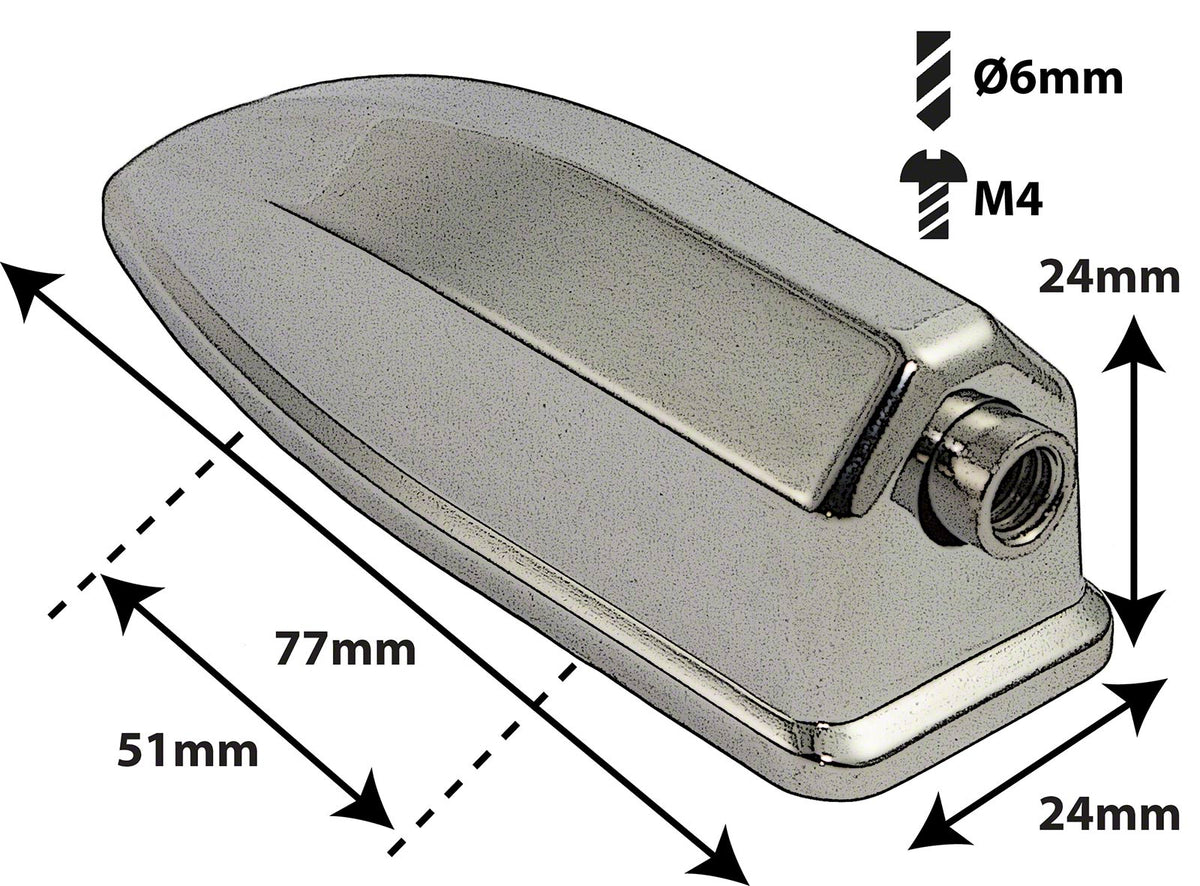 L15BD - Coquille Grosse Caisse - 51mm (X1)