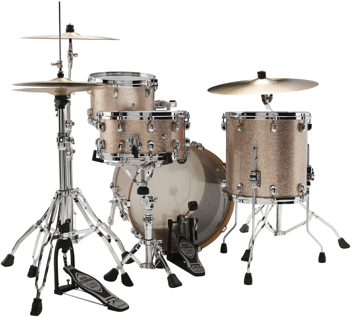 WBR30RS-VCS - Starclassic Walnoot/Berk Fusion 20" Vintage champagne glitterend