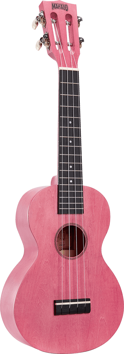 Ukulélé Island Concert Coral Pink + Housse