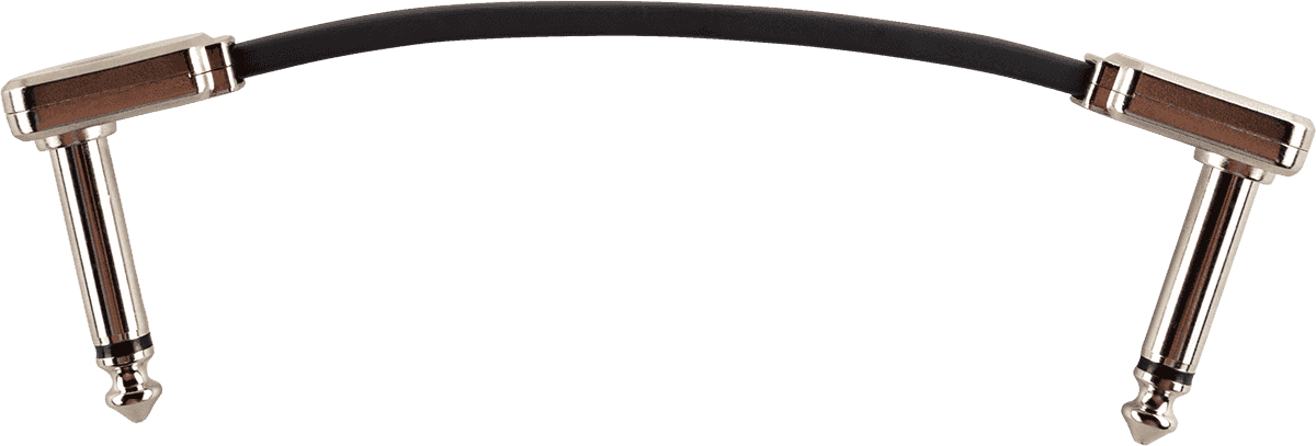 Cables Instrument Patch - Coudé Fin & Plat - 7,5 Cm