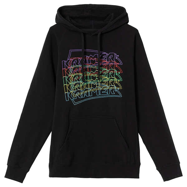 "M" Kramer Neon hoodie (Zwart)