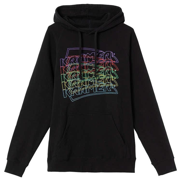 "M" Kramer Neon hoodie (Zwart)