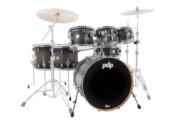PDP By DW Studio 22 Concept Maple Satin Charcoal Burst