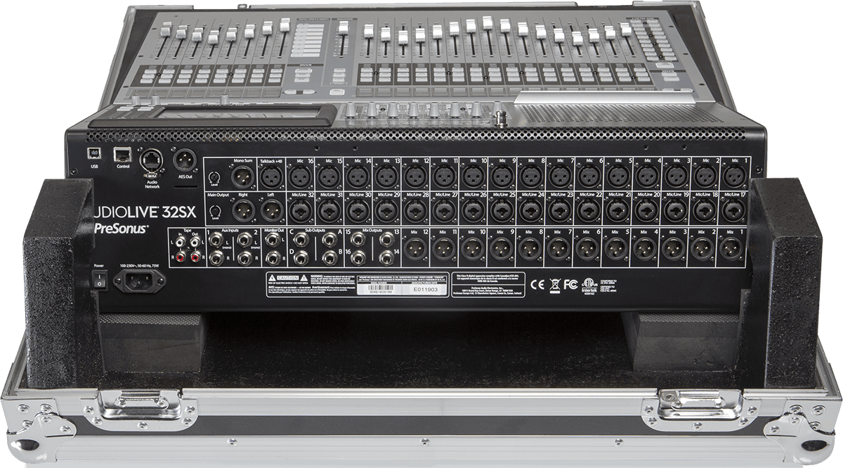 Hout voor PreSonus SL32SX-mixer